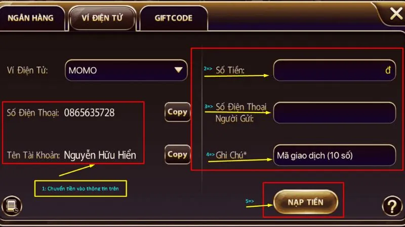 Nạp Tiền Zowin - Đơn Giản Hóa Nạp Tiền Với 3 Bước 2 Cách nạp tiền siêu tốc, không lo mất thời gian