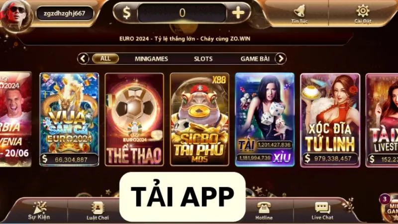 Tải App Zowin: Tải Game Nhận Ngay Code 150K 2 Tải app để không bỏ lỡ cơ hội khuyến mãi hấp dẫn